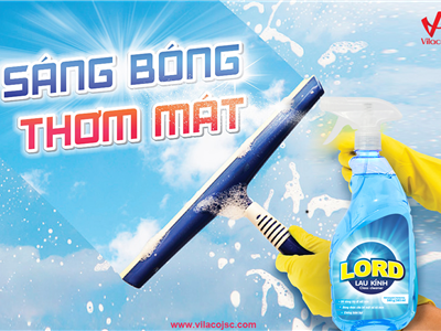 Nước lau kính đa năng Lord - Hương thơm tươi mát suốt 24h